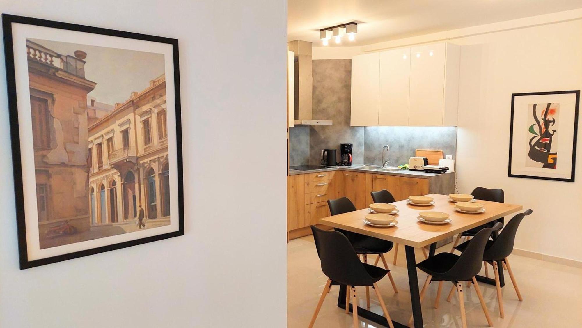 Wonderful Apartment In Acropolis Atenas Exterior foto