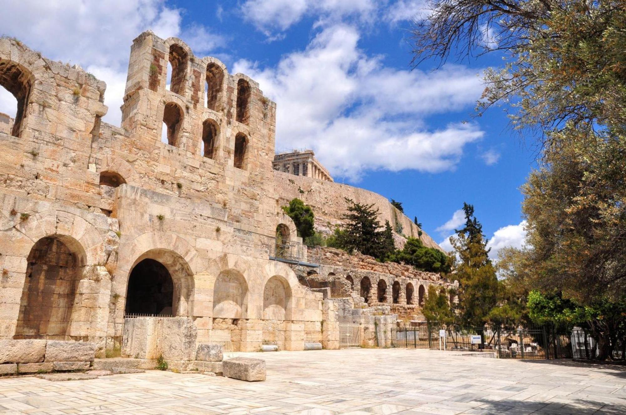 Wonderful Apartment In Acropolis Atenas Exterior foto